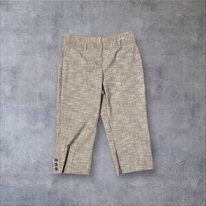 Brown Office Siren Capris